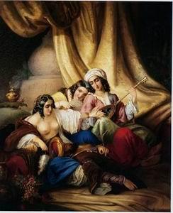 unknow artist Arab or Arabic people and life. Orientalism oil paintings 163 oil painting image
